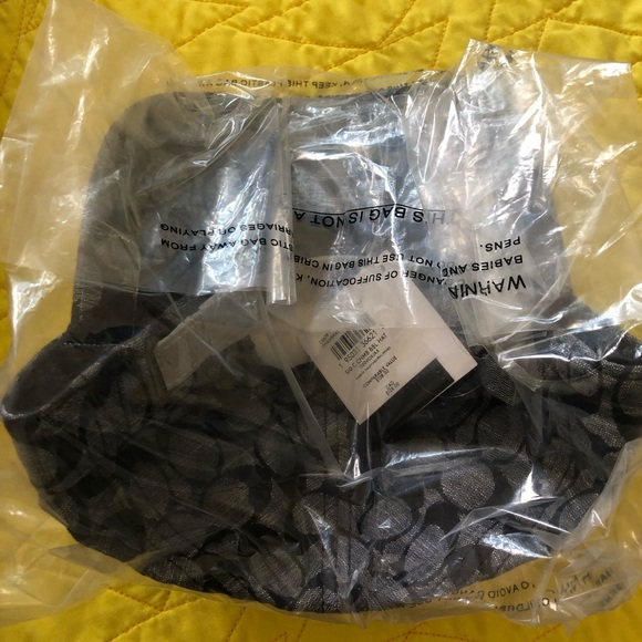 Coach Blue Patterned Hat - Picture 5 of 9